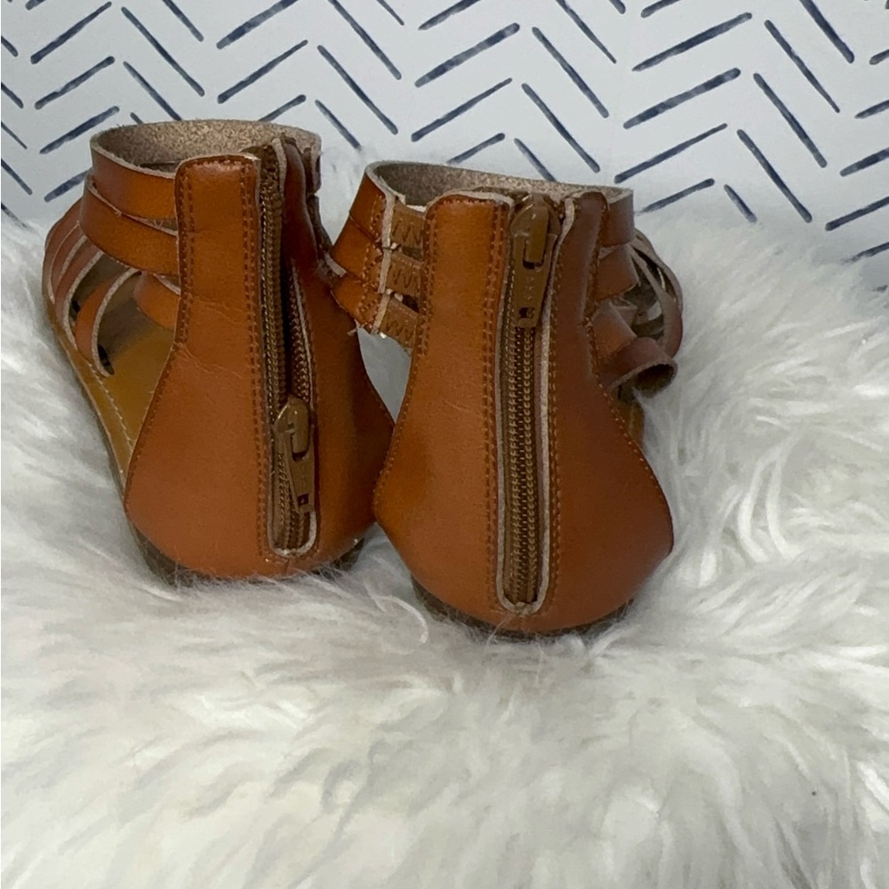 American Eagle Gladiator Strappy Sandal Brown size 9 - Picture 3 of 5